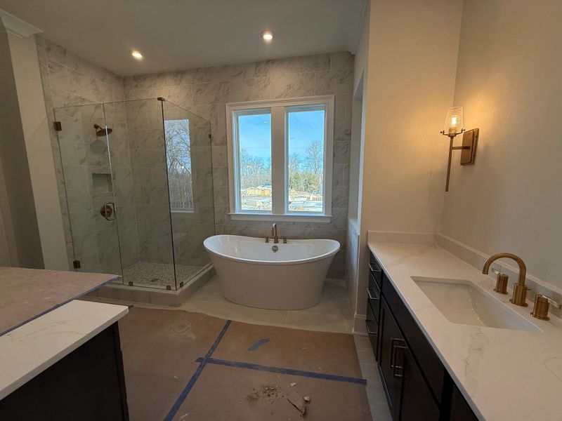 The Somerville E Primary Suite Bathroom