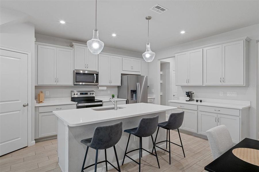 Furnished interior view inside a new home in , Wesley Chapel (Image 15).