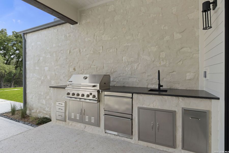 Exterior details and patio area of a home in , Boerne (Image 30). Exterior details and patio area of a home in , Boerne (Image 30).