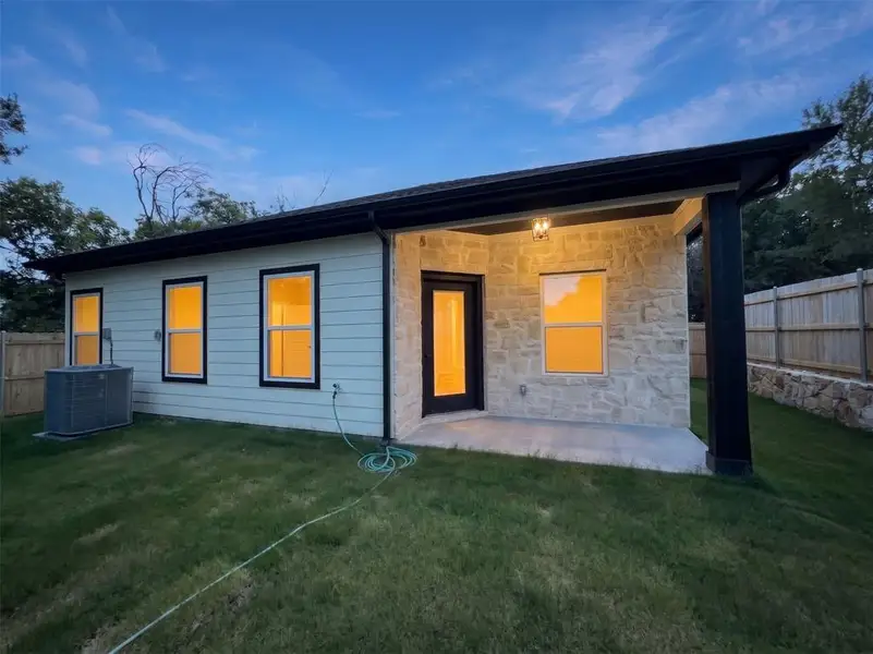 Exterior details and patio area of a home in , Granbury (Image 21). Exterior details and patio area of a home in , Granbury (Image 21).