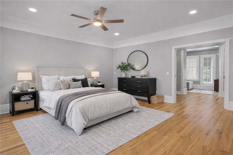 Furnished interior view inside a new home in , Fairburn (Image 11). Furnished interior view inside a new home in , Fairburn (Image 11).