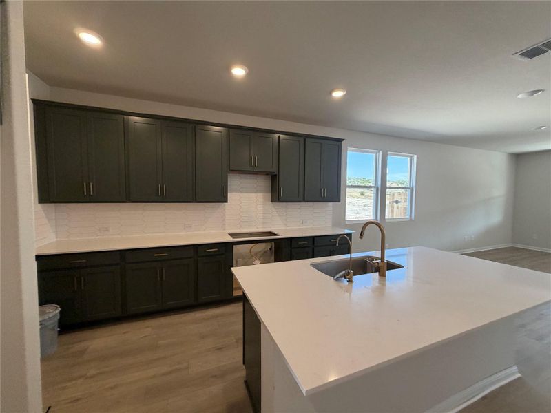 Furnished interior view inside a new home in Cannon Ranch 45s, Dripping Springs (Image 10). Furnished interior view inside a new home in Cannon Ranch 45s, Dripping Springs (Image 10).