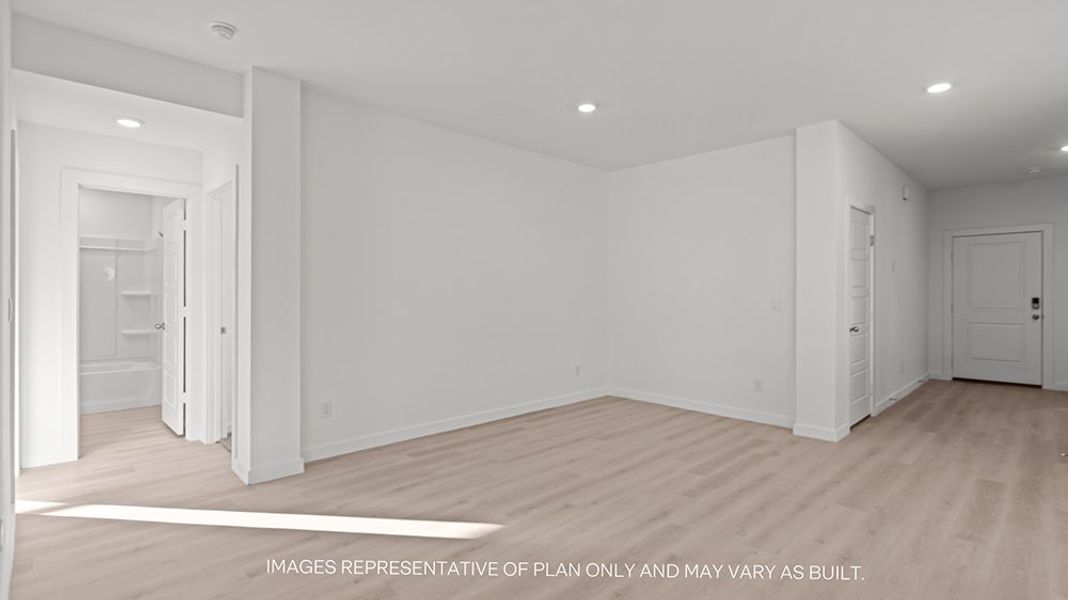 Spacious, unfurnished interior of a new home in Allen Farms, Lubbock (Image 7). Spacious, unfurnished interior of a new home in Allen Farms, Lubbock (Image 7).