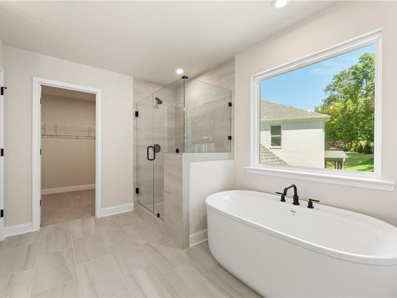 Furnished interior view inside a new home in Melody Lakeside Estates, Buford (Image 7).