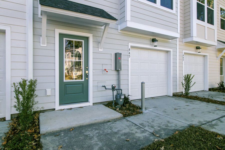 Exterior details and patio area of a home in , Johns Island (Image 22).
