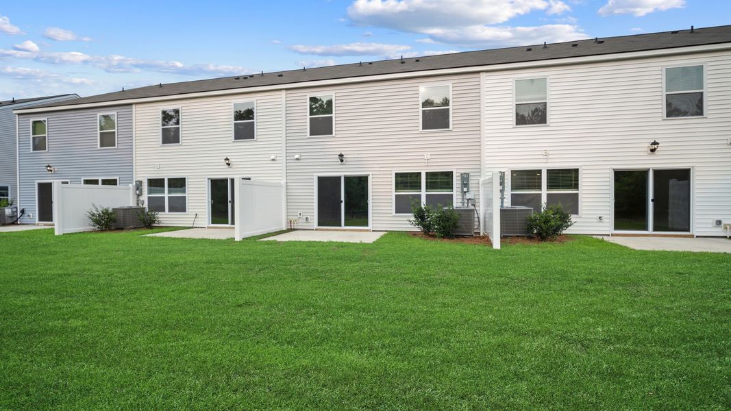 Exterior details and patio area of a home in Stockyard, Statesboro (Image 3). Exterior details and patio area of a home in Stockyard, Statesboro (Image 3).