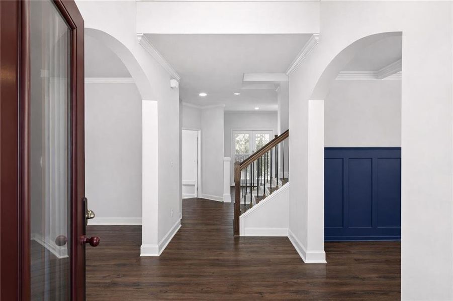 Spacious, unfurnished interior of a new home in Tributary Village, Douglasville (Image 12).
