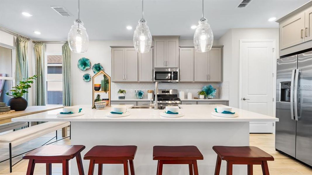 Furnished interior view inside a new home in Firethorn, Parrish (Image 12).