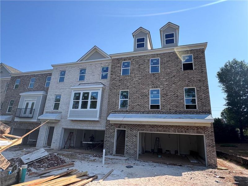 In-progress construction of a new home in , Suwanee, GA (Image 35).