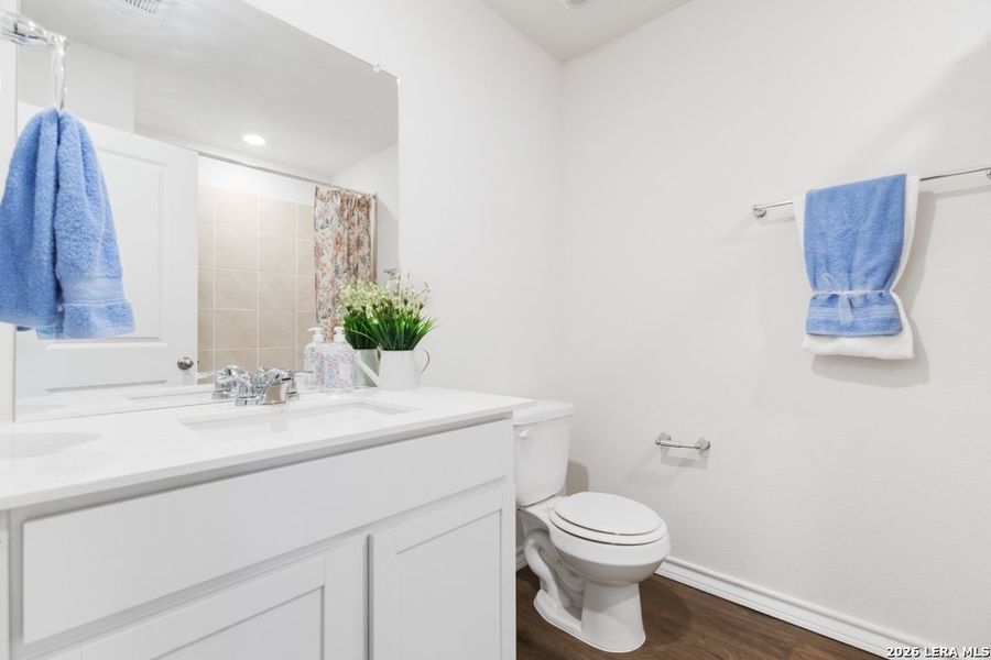 Furnished interior view inside a new home in Brookstone Creek, San Antonio (Image 14).