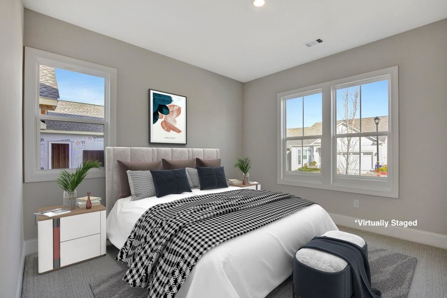 Model | Front Bedroom Staged