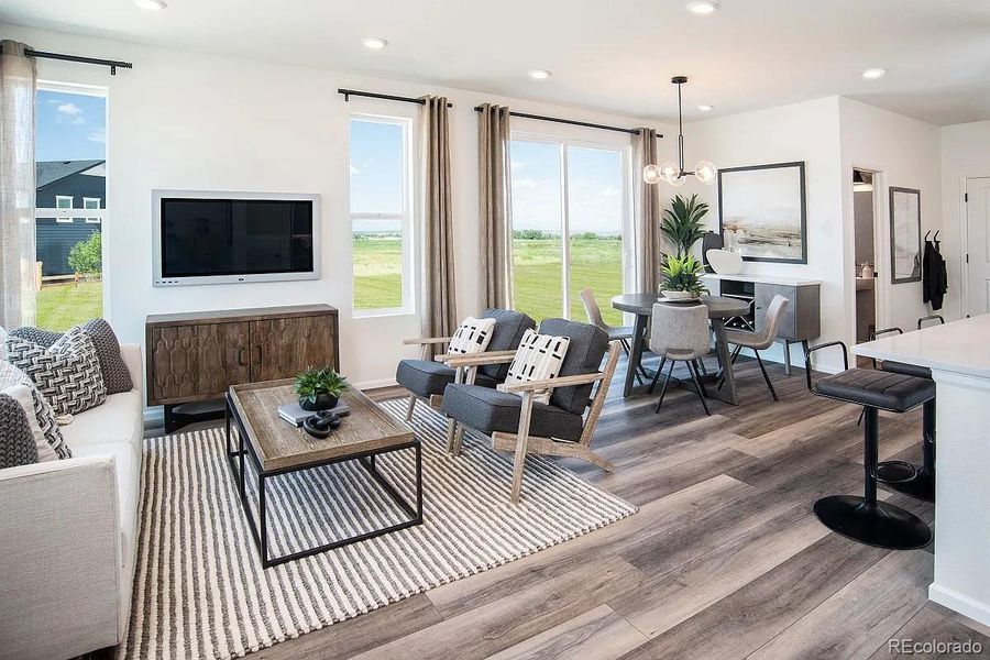 Furnished interior view inside a new home in Farmlore Villas, Brighton (Image 3).