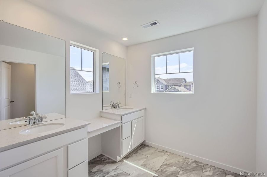 Furnished interior view inside a new home in Riano Ridge: The Monarch Collection, Loveland (Image 4).