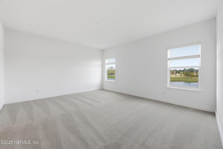 Spacious, unfurnished interior of a new home in Edenbrooke at Hyland Trail | 55+: Edenbrooke at Hyland Trail 60s, Green Cove Springs (Image 17). Spacious, unfurnished interior of a new home in Edenbrooke at Hyland Trail | 55+: Edenbrooke at Hyland Trail 60s, Green Cove Springs (Image 17).