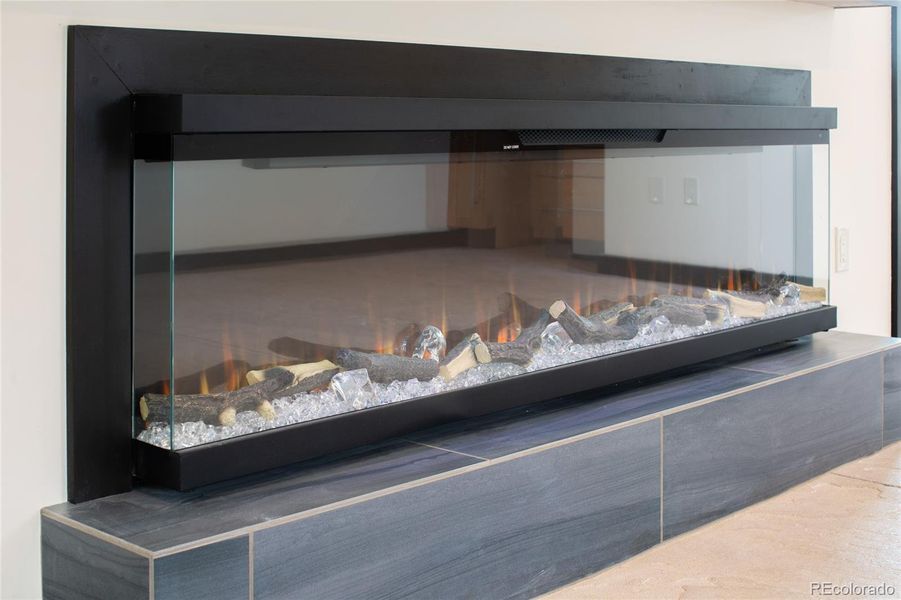 electric fireplace