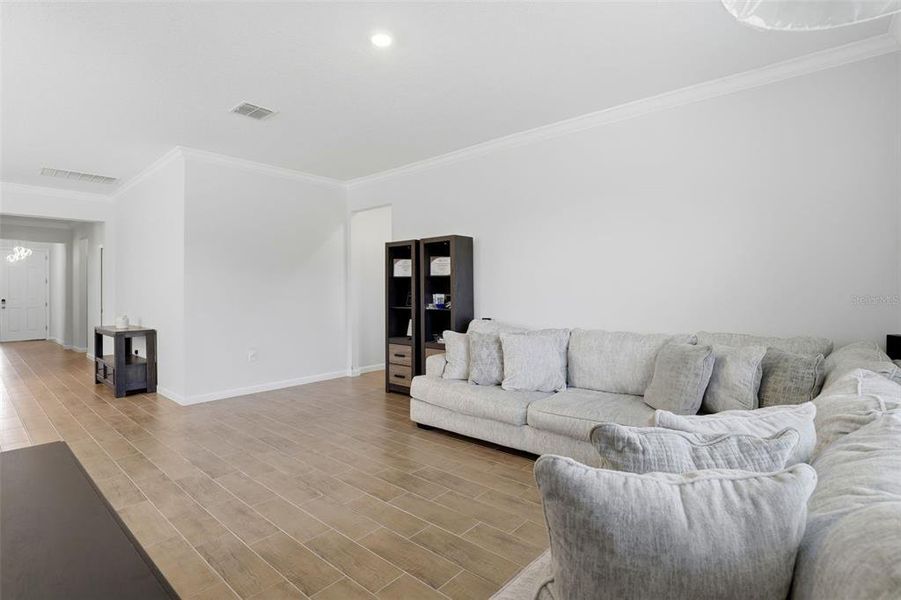 Furnished interior view inside a new home in Lakewood Park, Deland (Image 12). Furnished interior view inside a new home in Lakewood Park, Deland (Image 12).