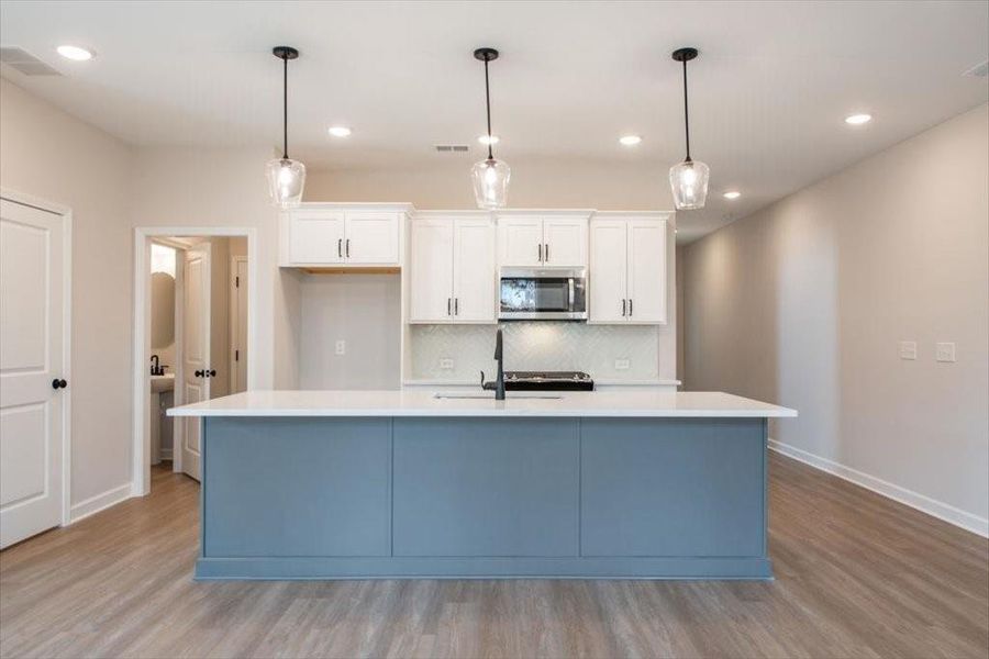 Furnished interior view inside a new home in Cherokee Township, Acworth (Image 12).