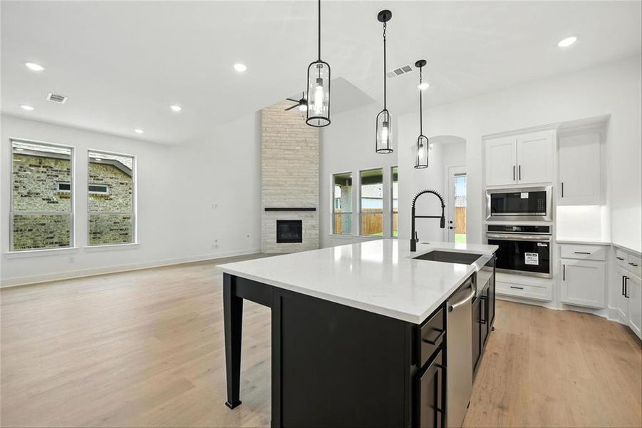 Furnished interior view inside a new home in Wildflower Ranch: 50ft. lots, Dish (Image 3). Furnished interior view inside a new home in Wildflower Ranch: 50ft. lots, Dish (Image 3).