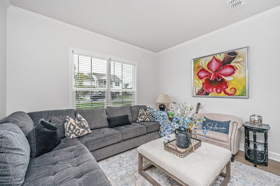 Furnished interior view inside a new home in Sea Island Preserve, Johns Island (Image 35).