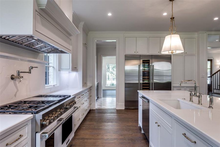 Furnished interior view inside a new home in , Dallas (Image 14). Furnished interior view inside a new home in , Dallas (Image 14).