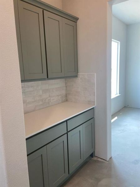 Furnished interior view inside a new home in Clear Sky Addition, Valley View (Image 3).