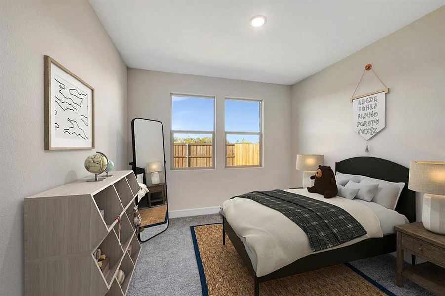 Furnished interior view inside a new home in Elevon, Lavon (Image 29).