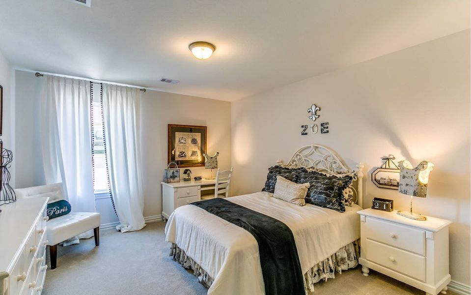 Furnished interior view inside a new home in Marvida, Cypress (Image 28).