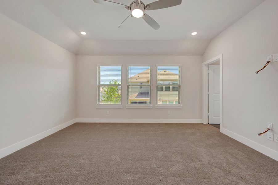 Spacious, unfurnished interior of a new home in Union Park, Little Elm (Image 16). Spacious, unfurnished interior of a new home in Union Park, Little Elm (Image 16).