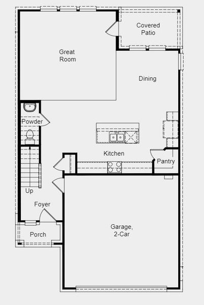 Structural options include: covered balcony and gas line to exterior structure.