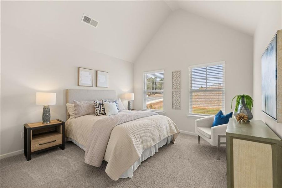 Furnished interior view inside a new home in Alcovy Village, Lawrenceville (Image 72).
