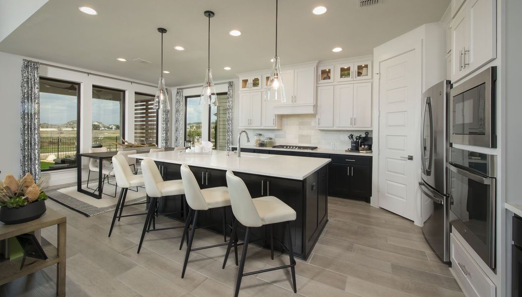 Furnished interior view inside a new home in Easton Park, Austin (Image 6).