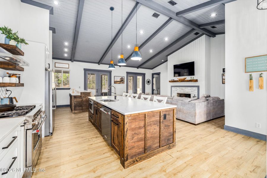 Furnished interior view inside a new home in , Jacksonville (Image 9). Furnished interior view inside a new home in , Jacksonville (Image 9).