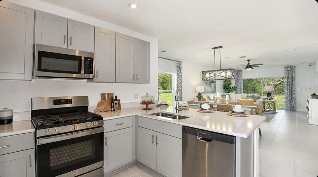 Furnished interior view inside a new home in Cove at Coasterra, Palmetto (Image 11).