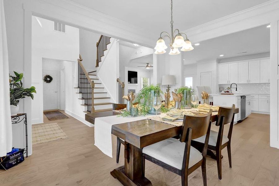 Furnished interior view inside a new home in , Lawrenceville (Image 26).
