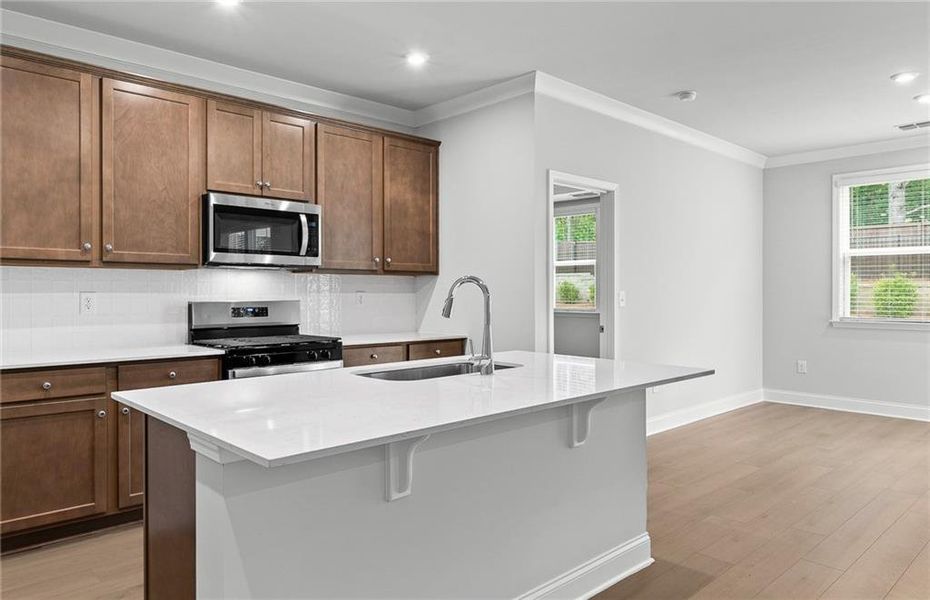 Furnished interior view inside a new home in Sun City Peachtree, Griffin (Image 5).