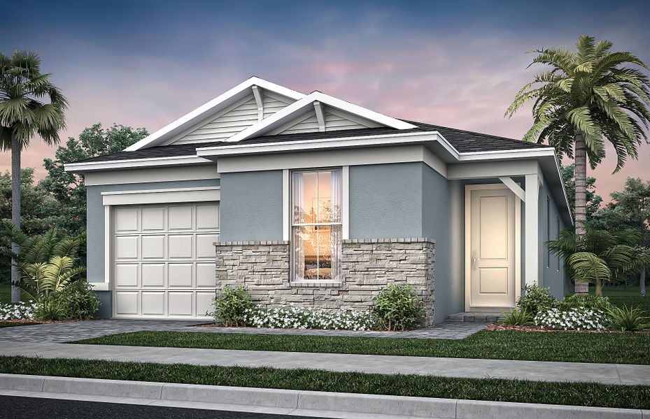 Representative exterior photo of a completed home built from the Ascent by DiVosta in Harbor Isle, Vero Beach, FL (Image 17). Representative exterior photo of a completed home built from the Ascent by DiVosta in Harbor Isle, Vero Beach, FL (Image 17).