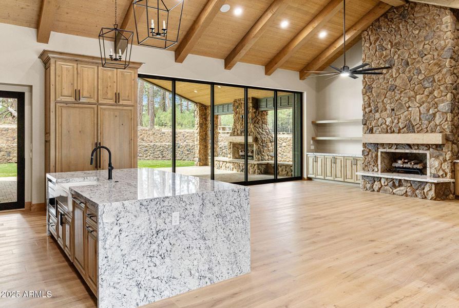 Living Area / Sliding Glass Door Wall Living Area / Sliding Glass Door Wall