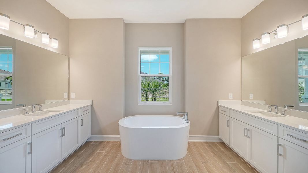 Furnished interior view inside a new home in Grand Park Real Estate and Homes for Sale in Sarasota, FL - Neal Communities, Sarasota (Image 7). Furnished interior view inside a new home in Grand Park Real Estate and Homes for Sale in Sarasota, FL - Neal Communities, Sarasota (Image 7).