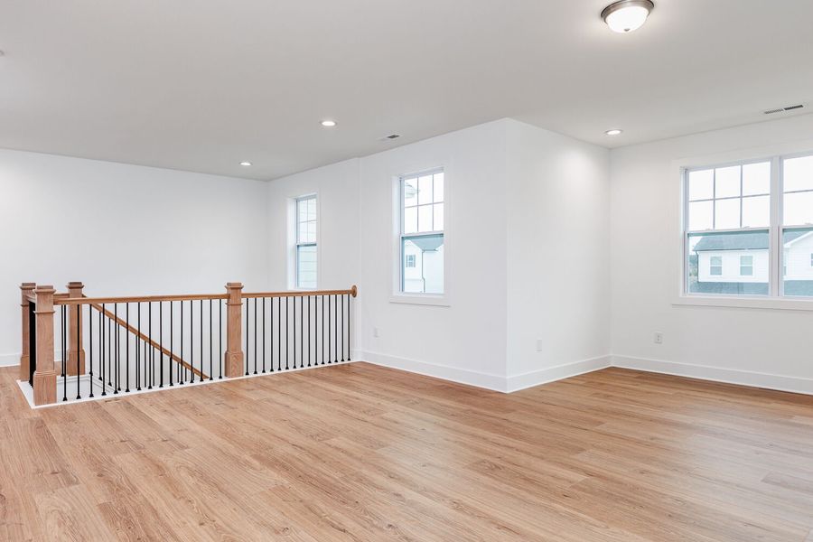 Spacious, unfurnished interior of a new home in High Grove Oaks, Fuquay Varina (Image 20).