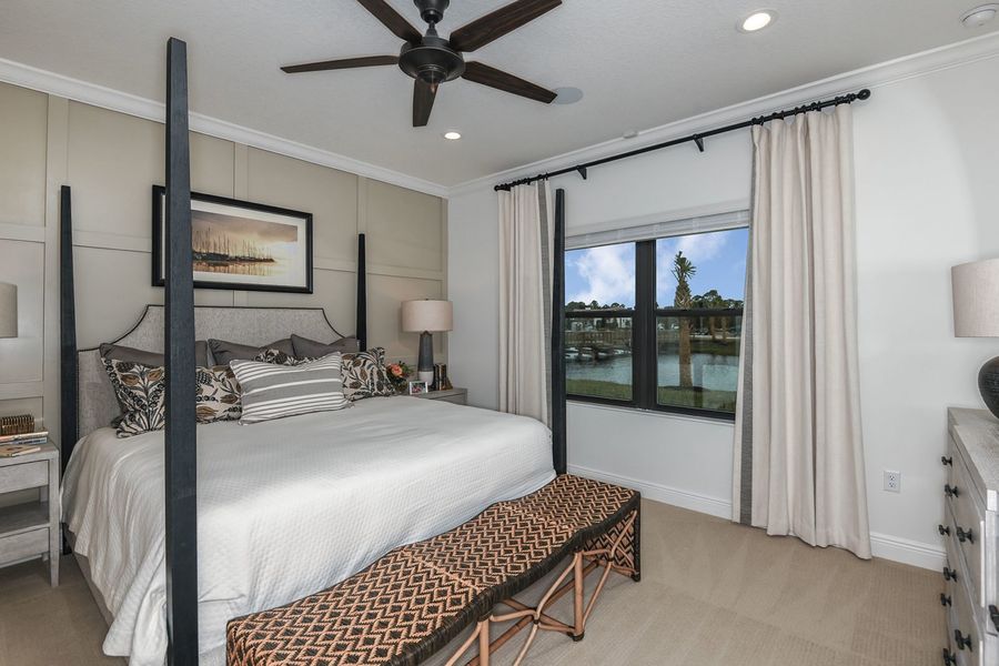 Representative furnished interior of a home built from the Tidewater by Neal Communities in Vicenza, Nokomis (Image 11).