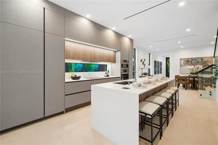 Furnished interior view inside a new home in , Miami (Image 12). Furnished interior view inside a new home in , Miami (Image 12).