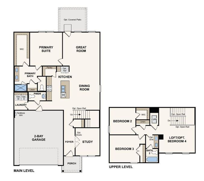 2D floor plan layout of this home in Riverwood Ranch, Angleton, TX (Image 5). 2D floor plan layout of this home in Riverwood Ranch, Angleton, TX (Image 5).