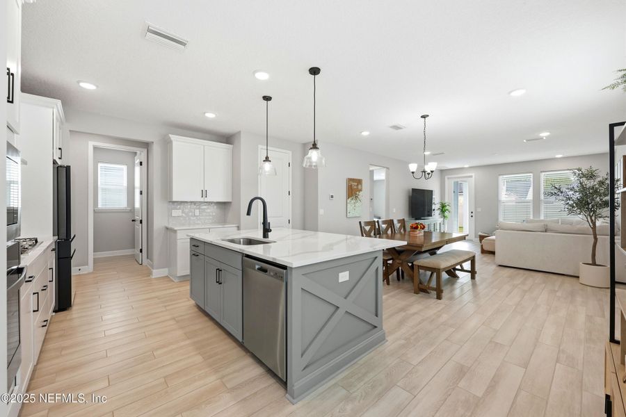 Furnished interior view inside a new home in , Ponte Vedra (Image 13).