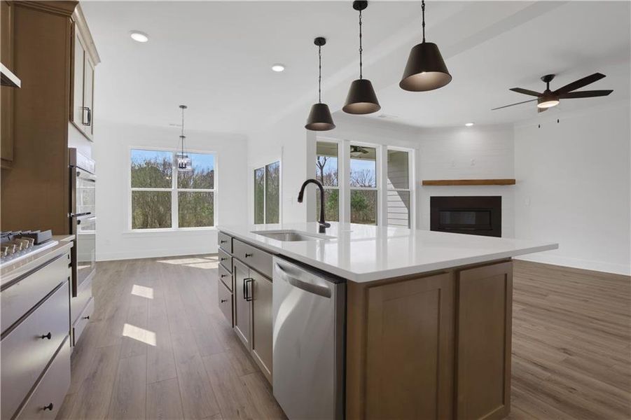 Furnished interior view inside a new home in Marble Tree, Ball Ground (Image 5).