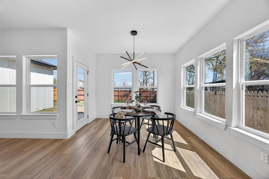 Furnished interior view inside a new home in , Fort Worth (Image 30).
