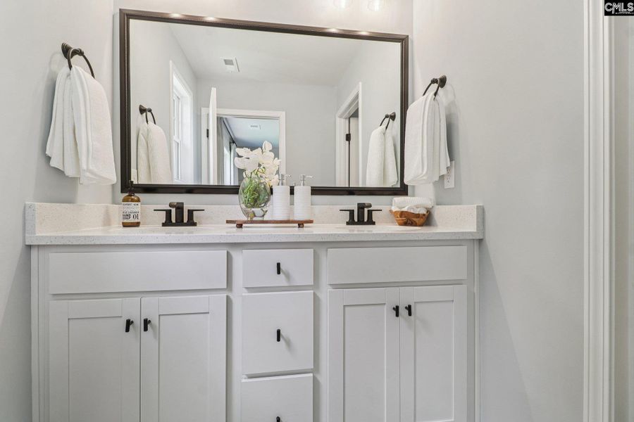 Furnished interior view inside a new home in Piney Woods Bluff, Columbia (Image 32). Furnished interior view inside a new home in Piney Woods Bluff, Columbia (Image 32).