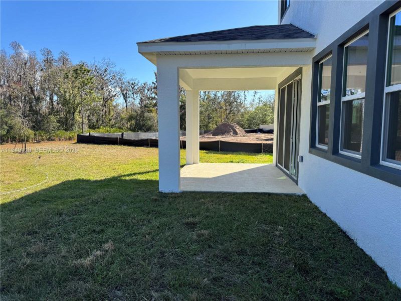 Exterior details and patio area of a home in , Land O' Lakes (Image 3).