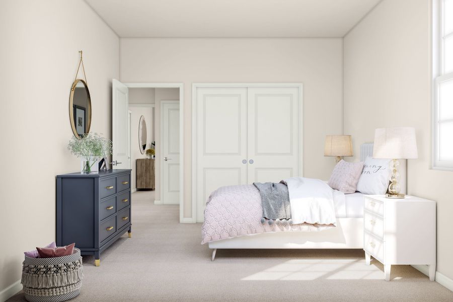 Representative furnished interior of a home built from the B by Tri Pointe Homes in Candelas Townhomes, Arvada (Image 16). Representative furnished interior of a home built from the B by Tri Pointe Homes in Candelas Townhomes, Arvada (Image 16).