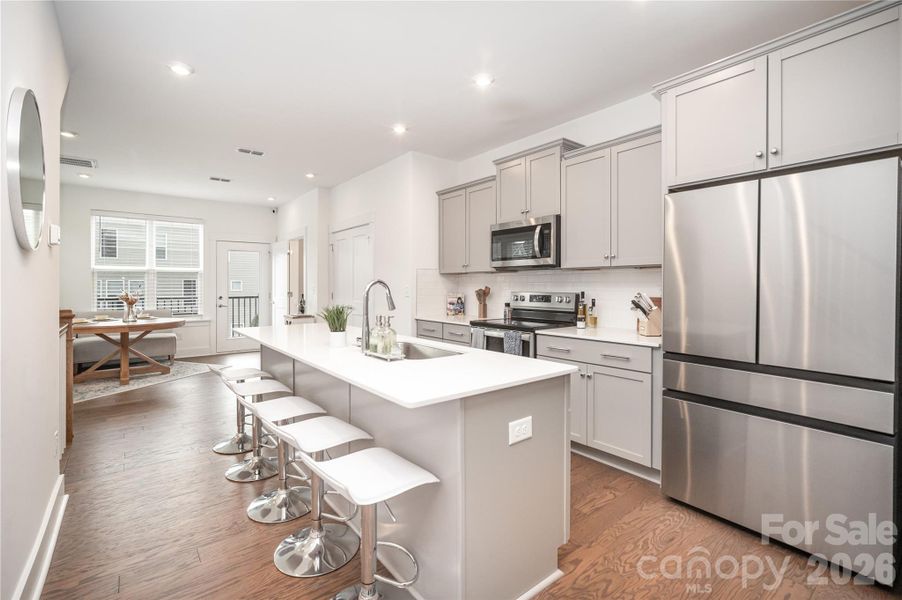Furnished interior view inside a new home in , Charlotte (Image 6).