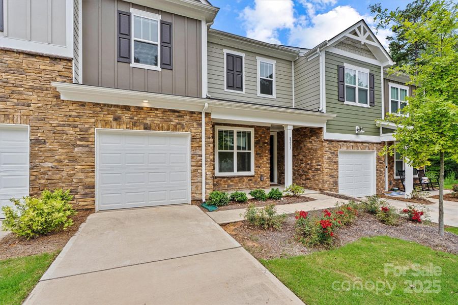 Front exterior of a new home in , Charlotte, NC, highlighting curb appeal (Image 23). Front exterior of a new home in , Charlotte, NC, highlighting curb appeal (Image 23).